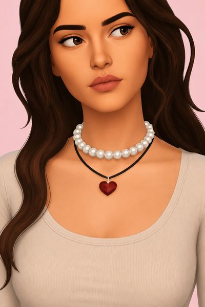Cleo Necklace custom content (CC) for Sims 4 by caiocc