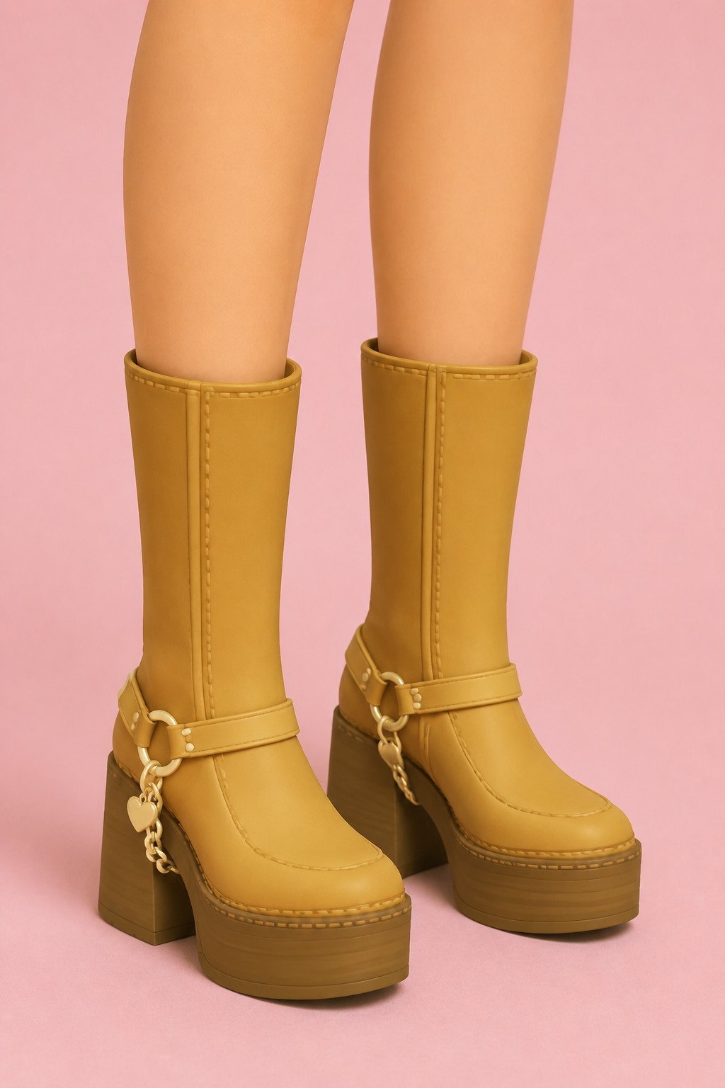 Tea Knee Boots custom content (CC) for Sims 4 by madlen