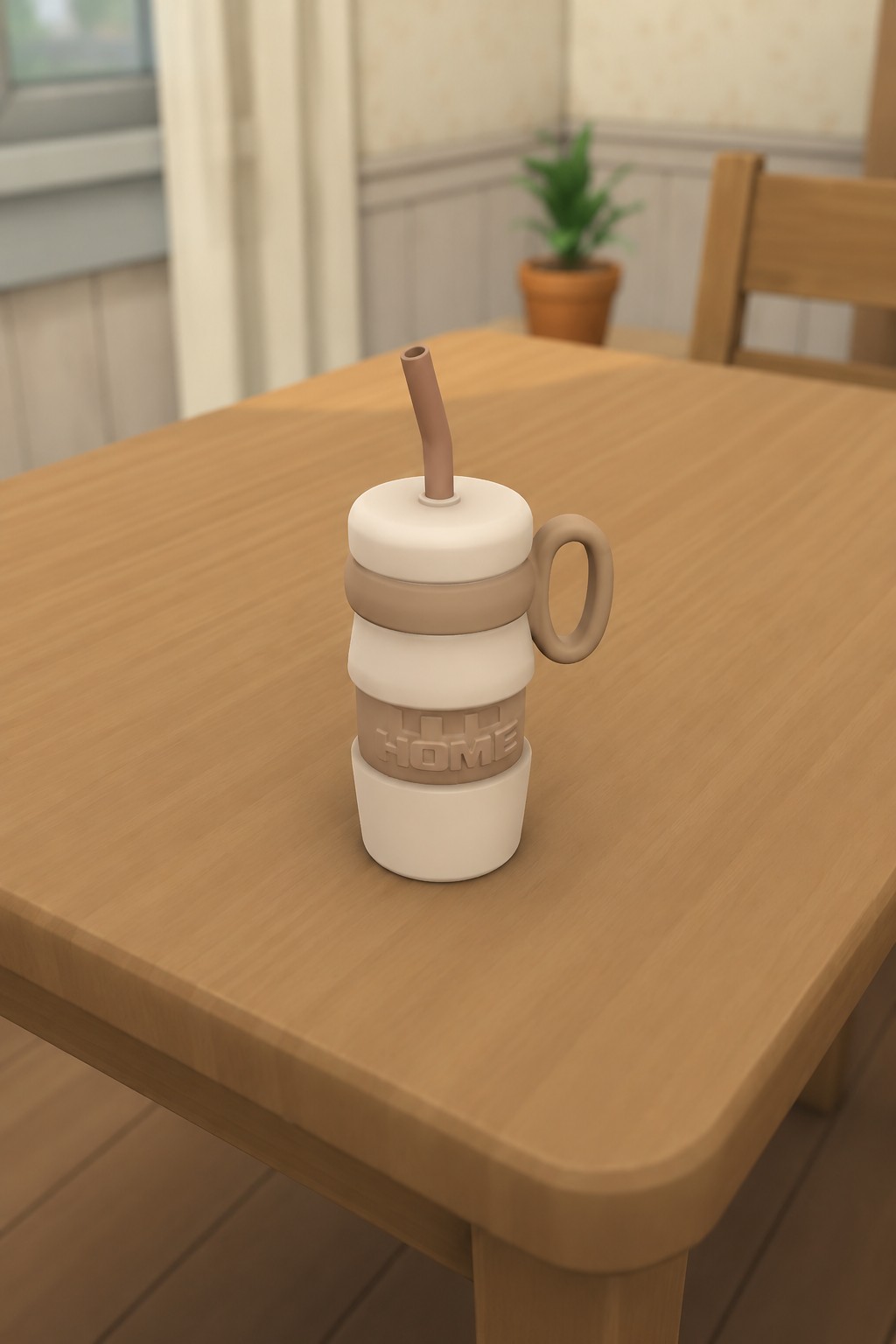 Home Gym Bottle custom content (CC) for Sims 4 by cazhan