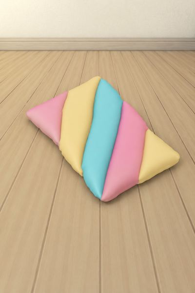 Marshmallow Pool Float (functional) custom content (CC) for Sims 4 by hydrangeachainsaw