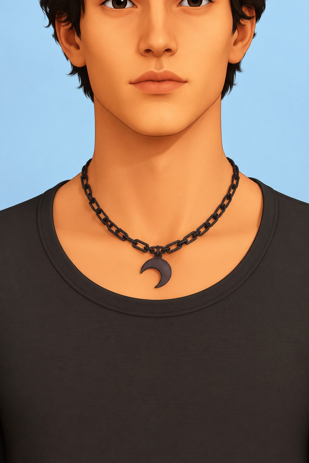 EP12 Necklace custom content (CC) for Sims 4 by adrienpastel