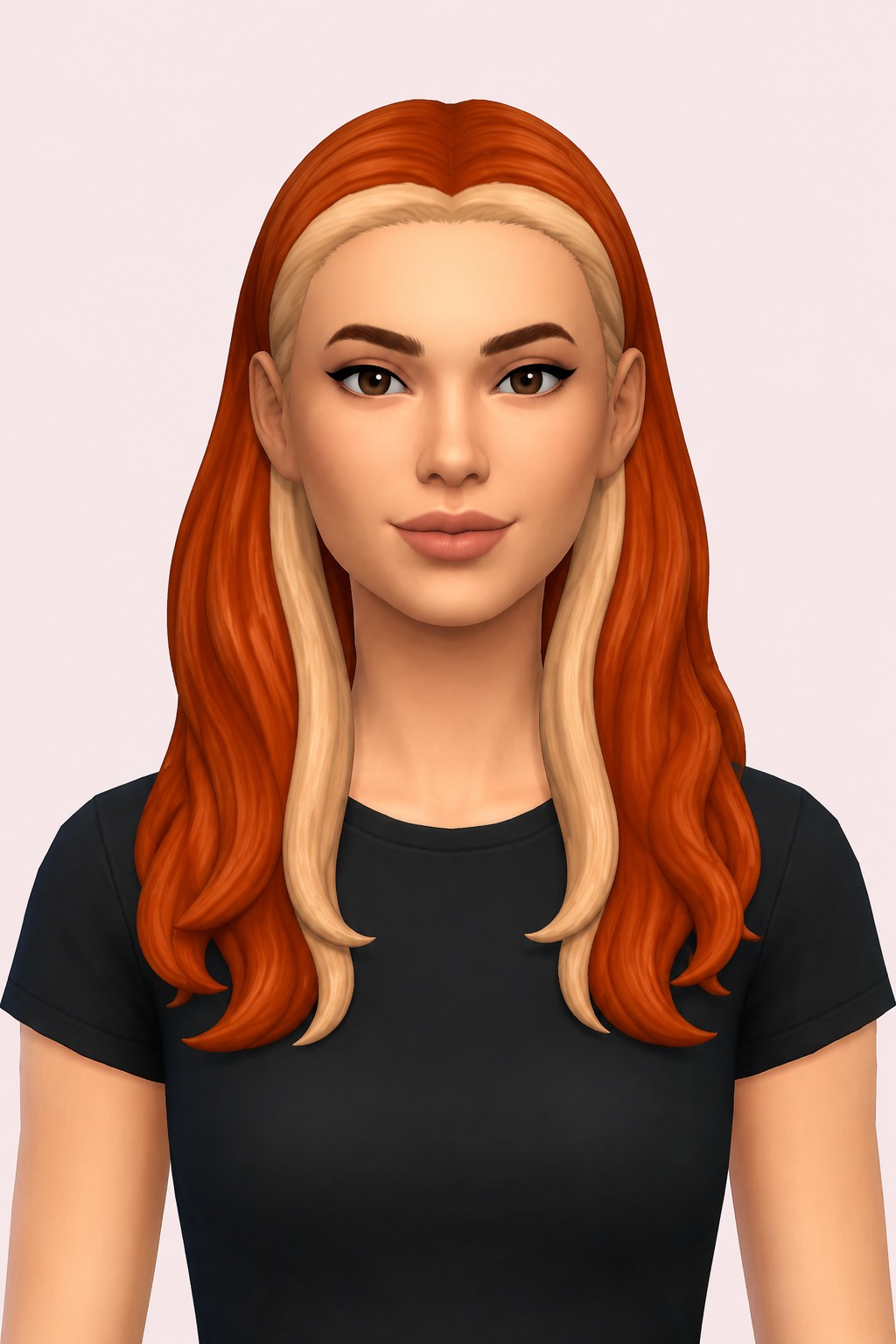 Lilith Hair custom content (CC) for Sims 4 by imvikai