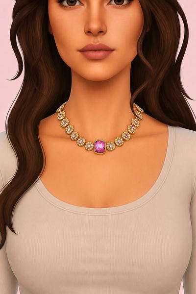 Florence Necklace custom content (CC) for Sims 4 by Livixo