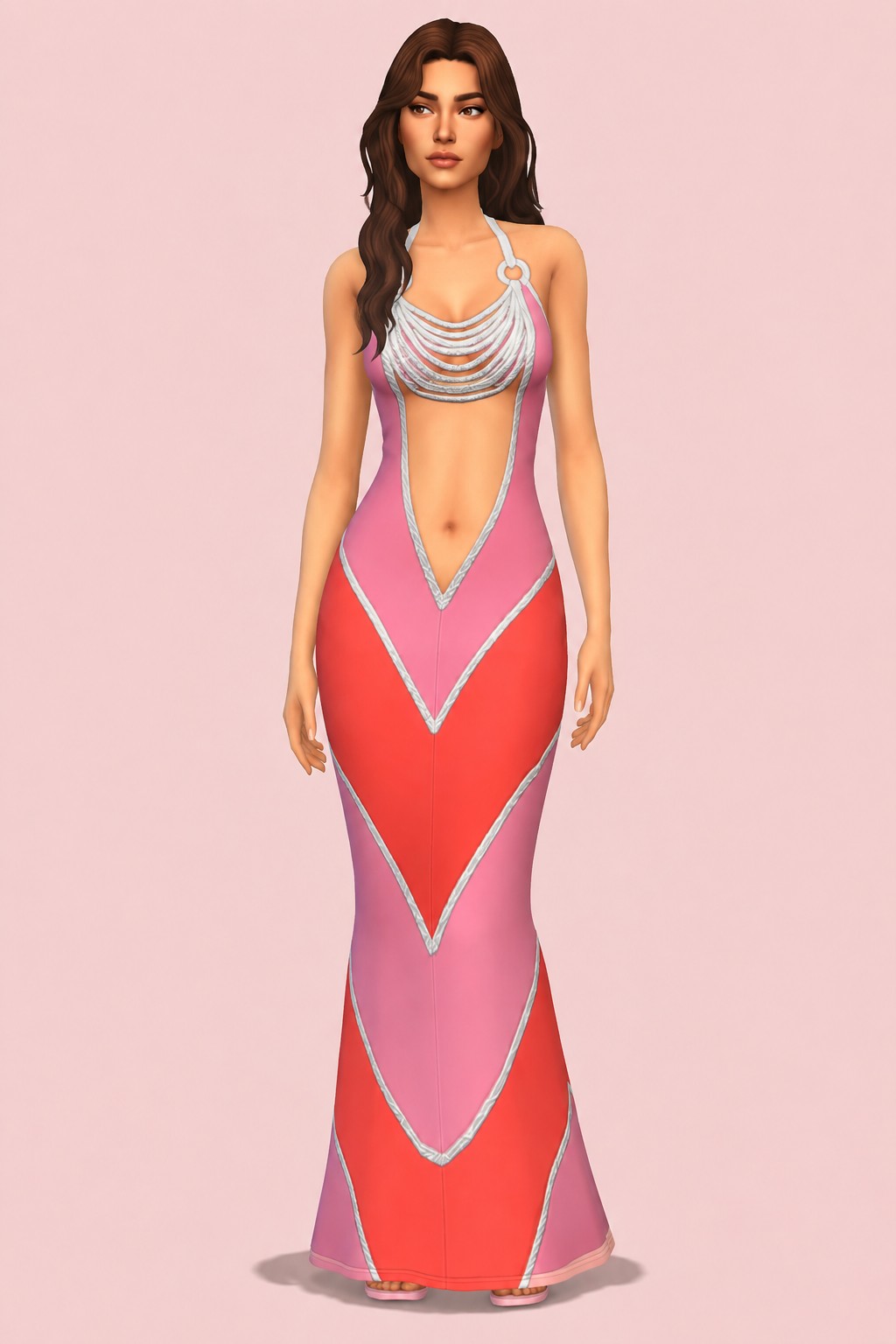 Cher Dress custom content (CC) for Sims 4 by joliebean