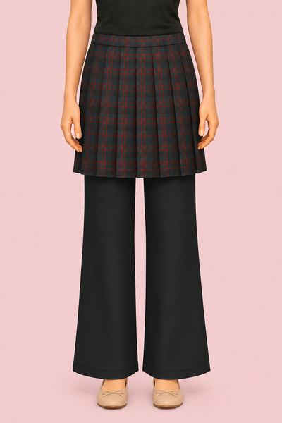 Academia Pants-Skirt custom content (CC) for Sims 4 by madlen