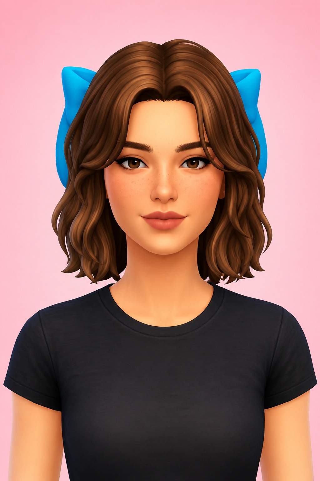 Ariel Bow custom content (CC) for Sims 4 by jo_se_oh