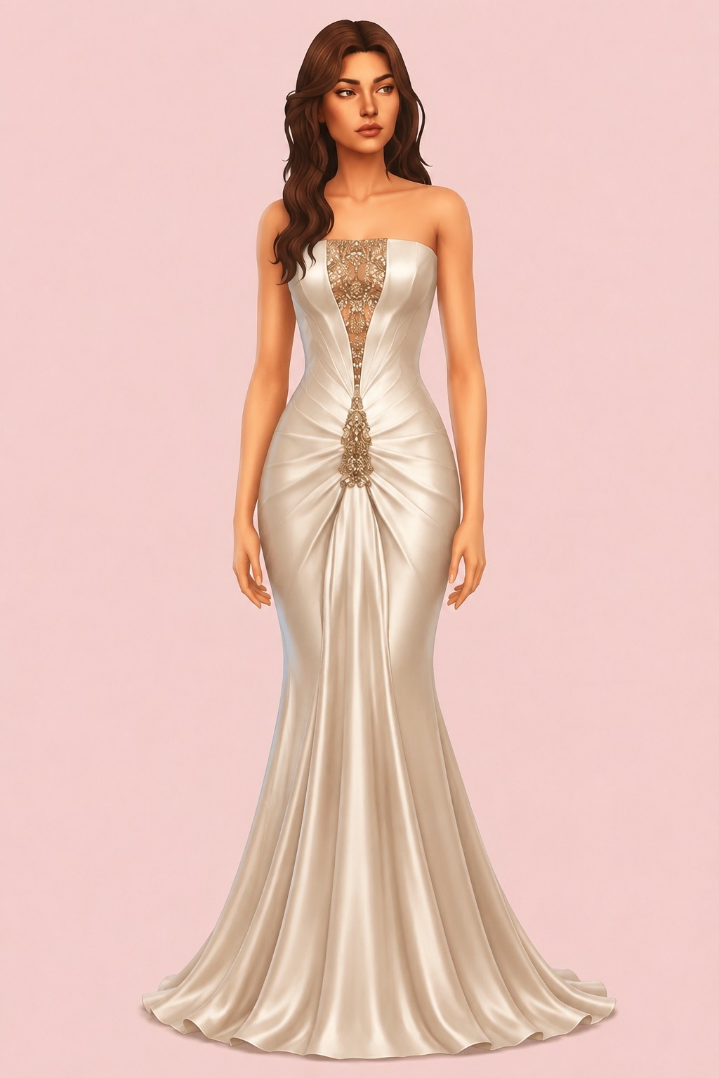 LEGACY BRIDAL custom content (CC) for Sims 4 by Mably