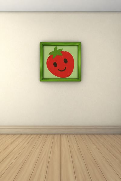 Daydream Art Print custom content (CC) for Sims 4 by jujuawesomebeans