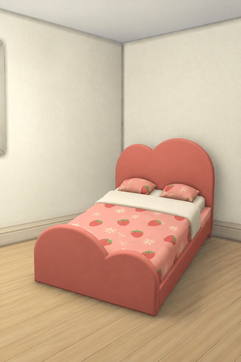Daydream Bed custom content (CC) for Sims 4 by jujuawesomebeans