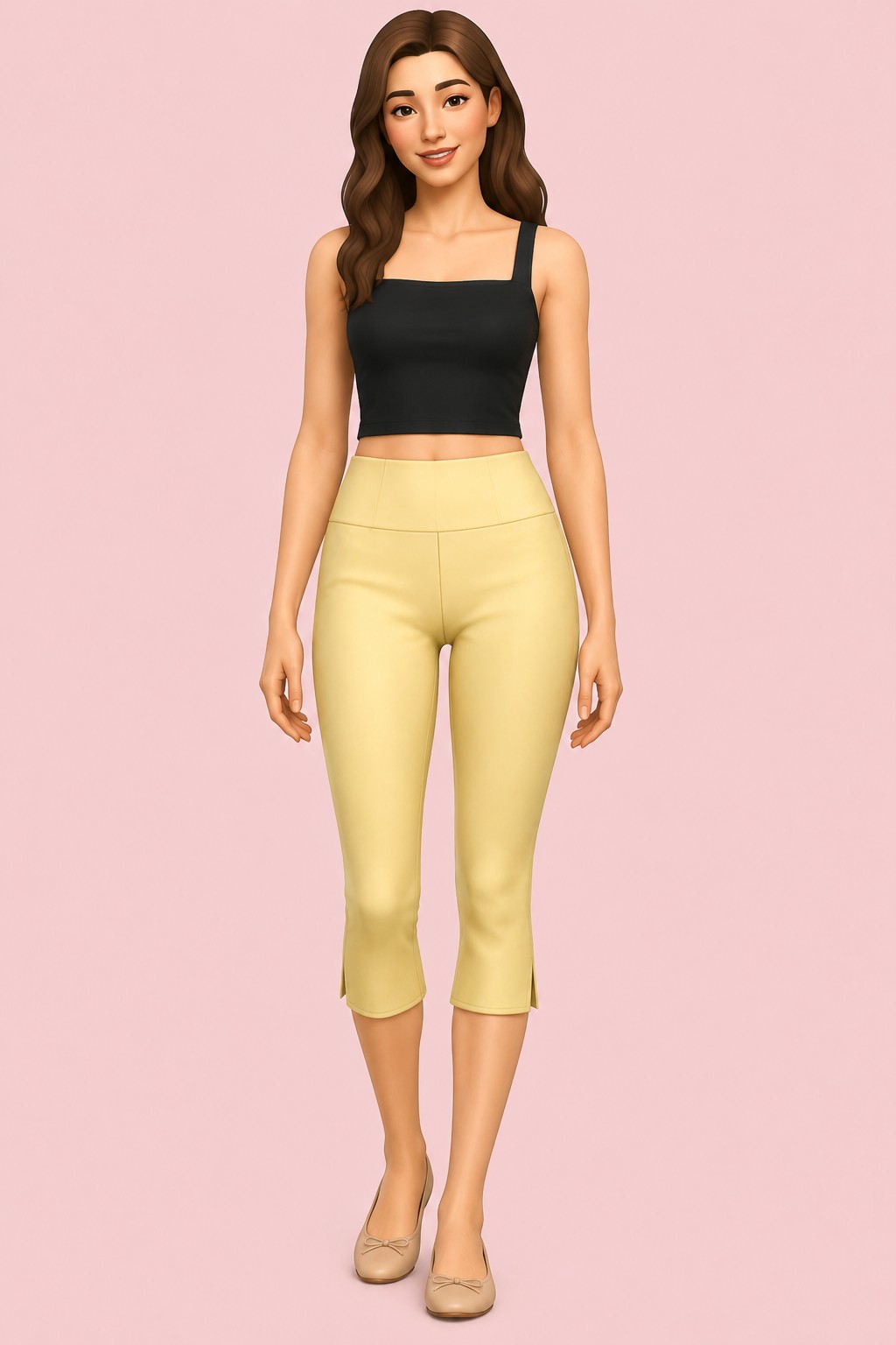 Carmen Pants custom content (CC) for Sims 4 by serenitycc