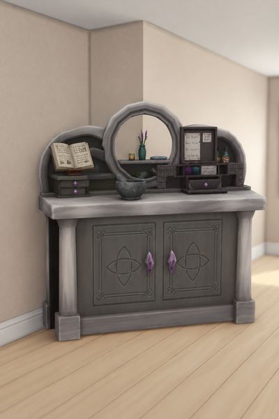 Fairy CAS room custom content (CC) for Sims 4 by moriel