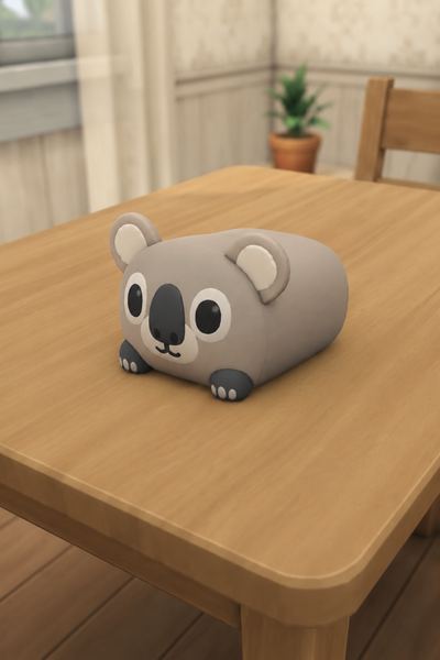 Koala Teddy custom content (CC) for Sims 4 by Kiwisim4