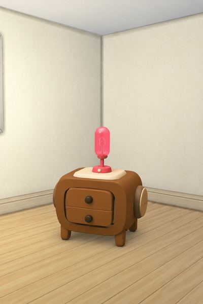 Robo Lamp custom content (CC) for Sims 4 by Kiwisim4