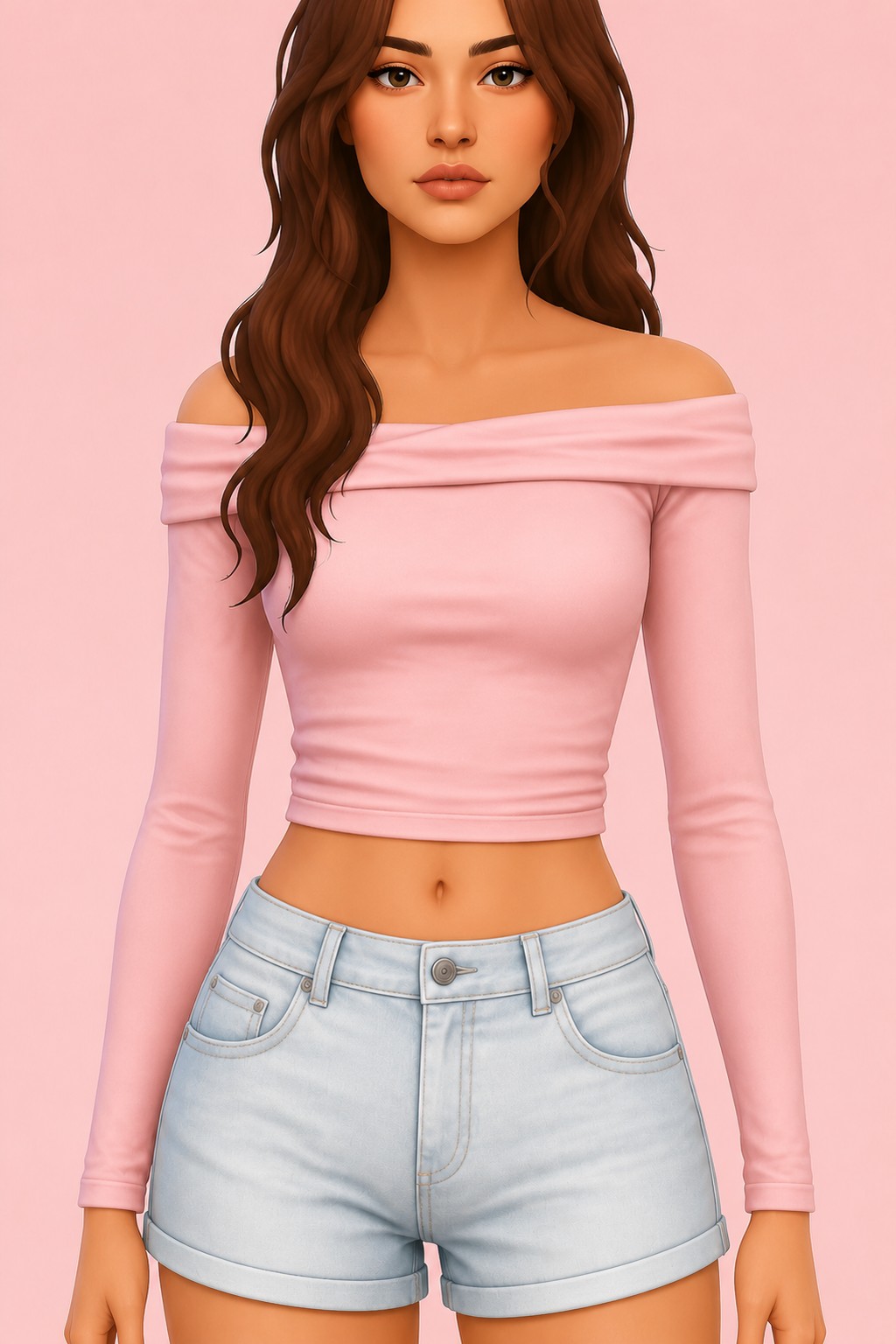 Kam Top custom content (CC) for Sims 4 by boschianacc