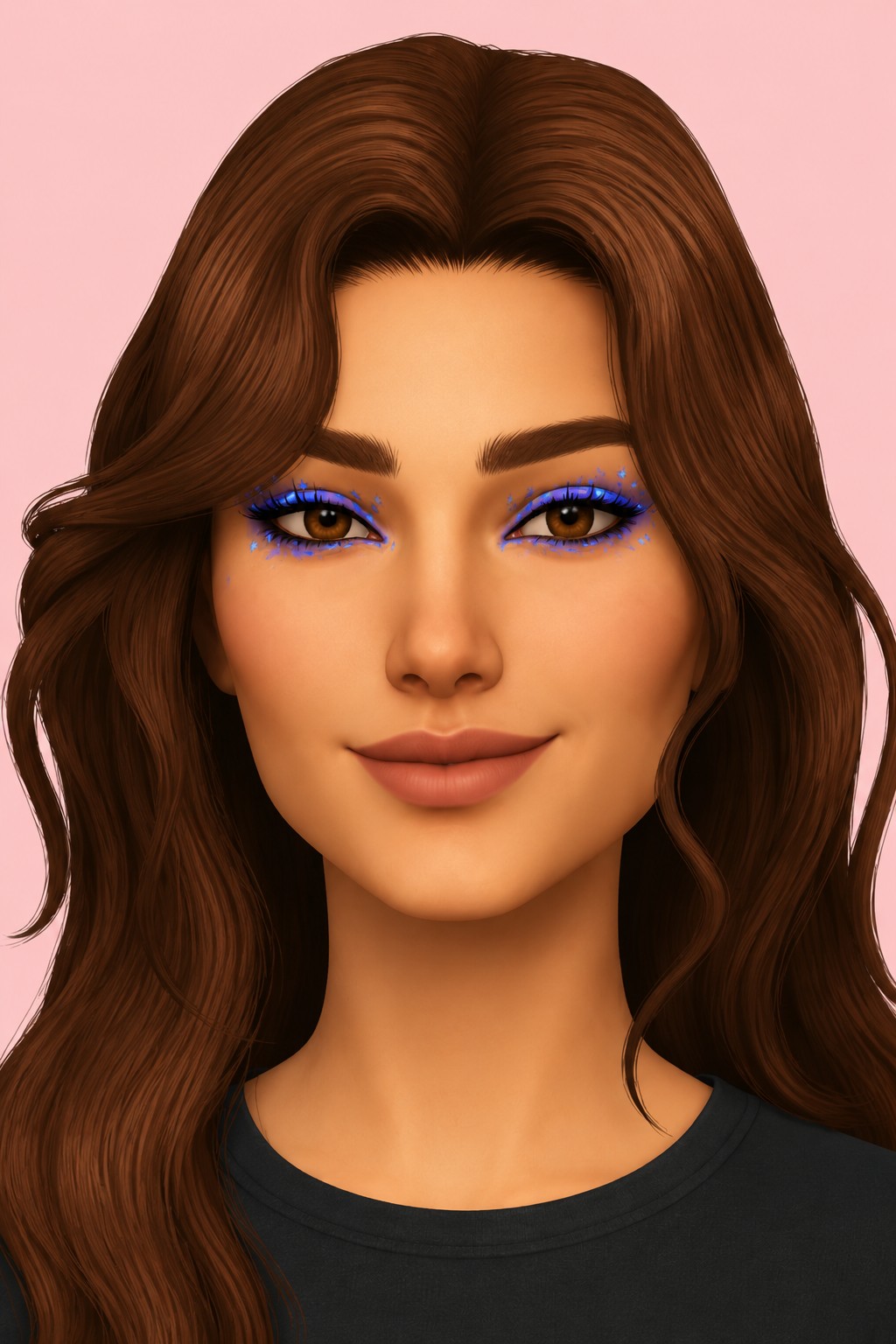 Modena Eyeshadow custom content (CC) for Sims 4 by Livixo