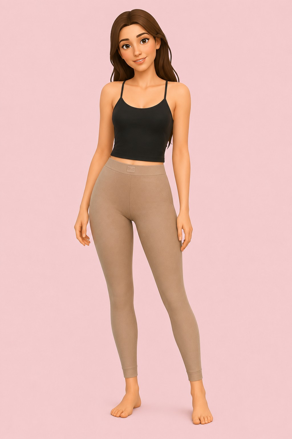 Yara Legging Pants custom content (CC) for Sims 4 by caiocc