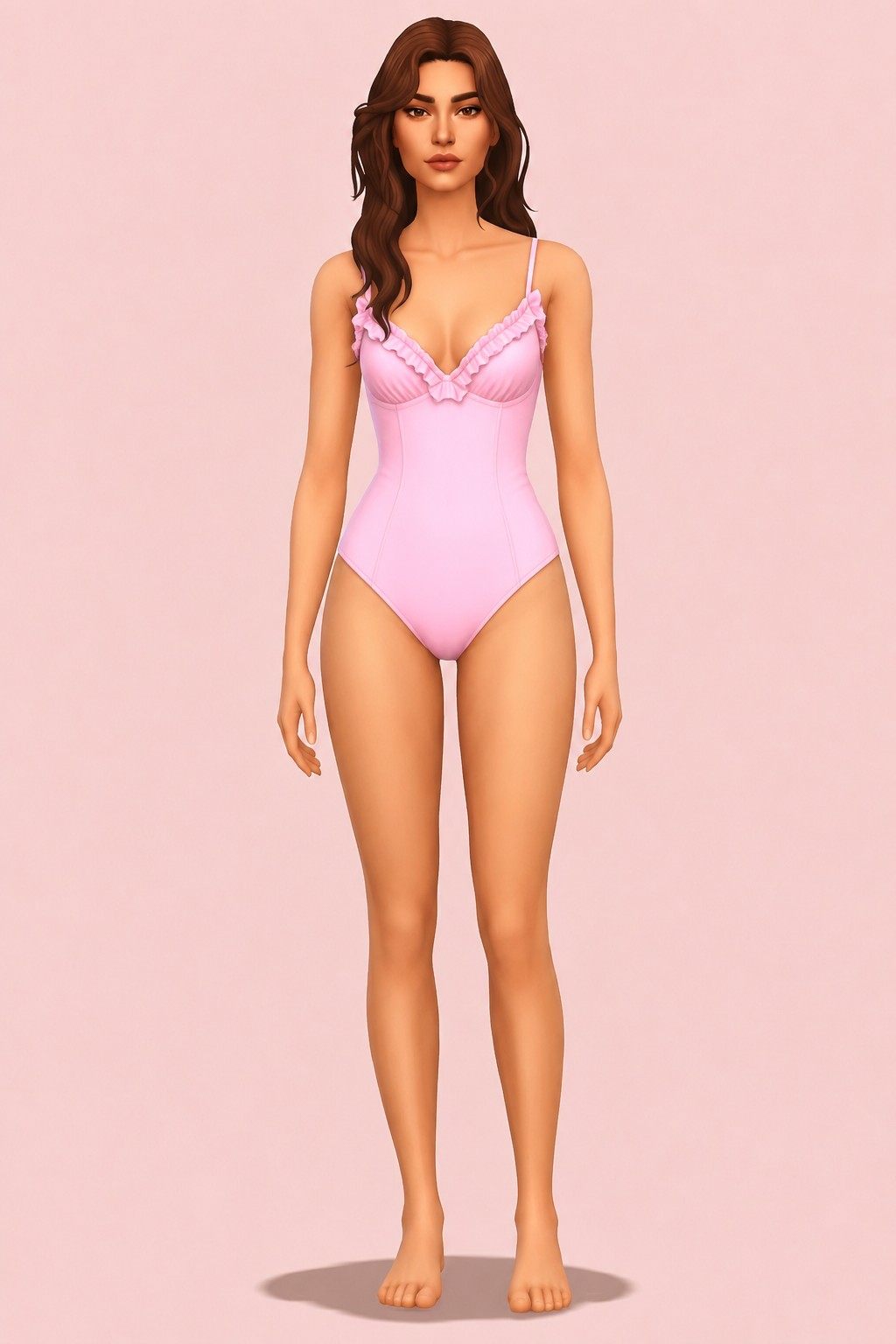 Summer Swimsuit custom content (CC) for Sims 4 by cazhan
