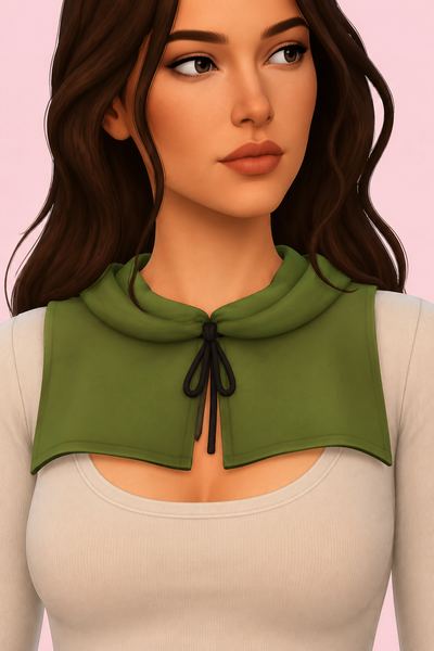 Eirian Cape Necklace custom content (CC) for Sims 4 by marsmerizingsims