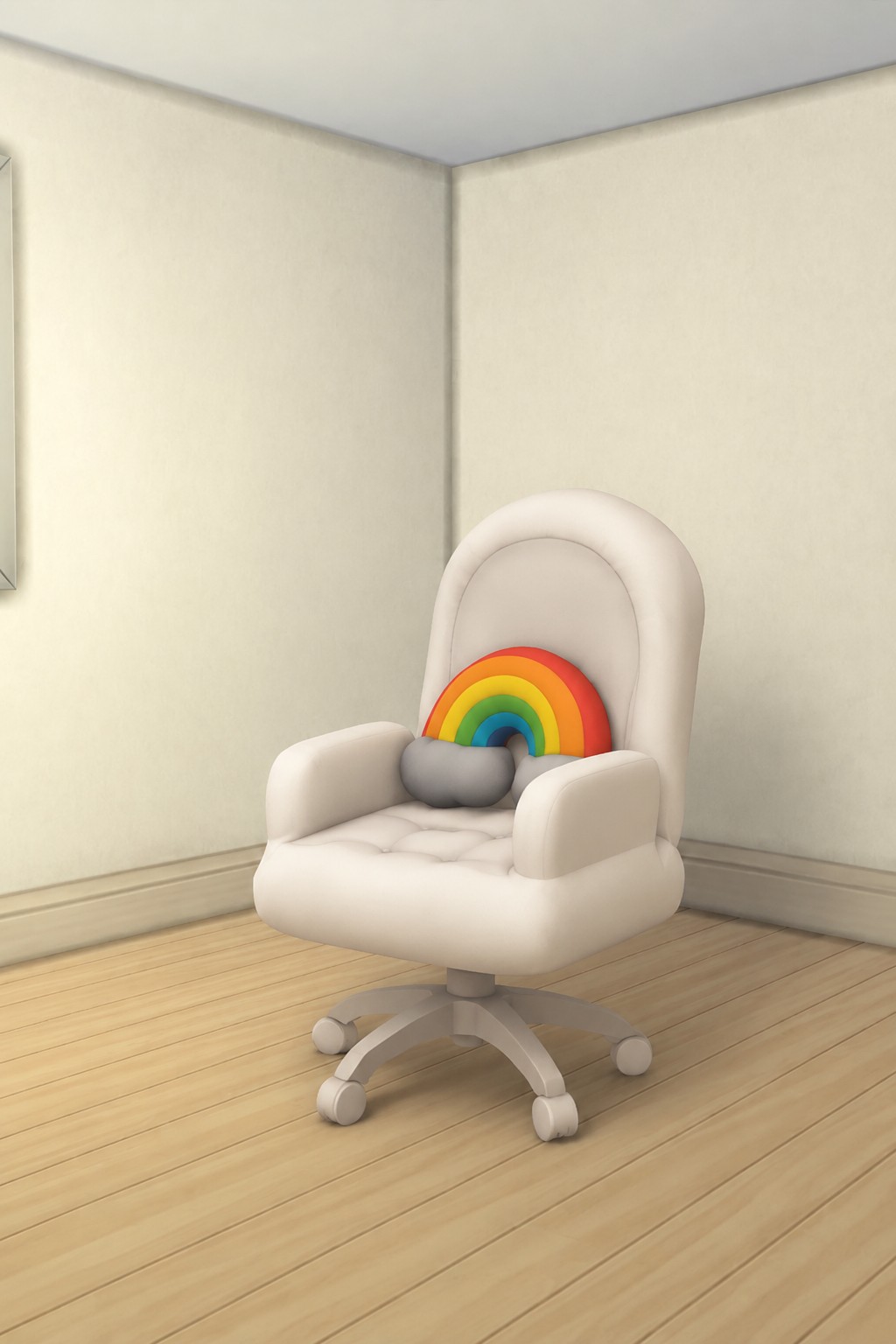 Colby Chair custom content (CC) for Sims 4 by nikycc