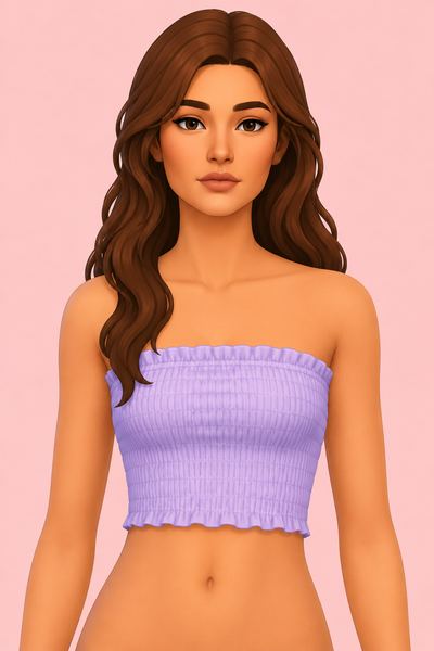 Kai Bikini Top custom content (CC) for Sims 4 by caiocc