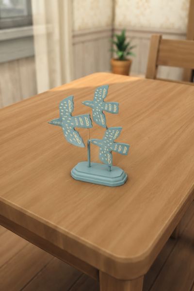 Elpis Set Bird Decor custom content (CC) for Sims 4 by mechtasims