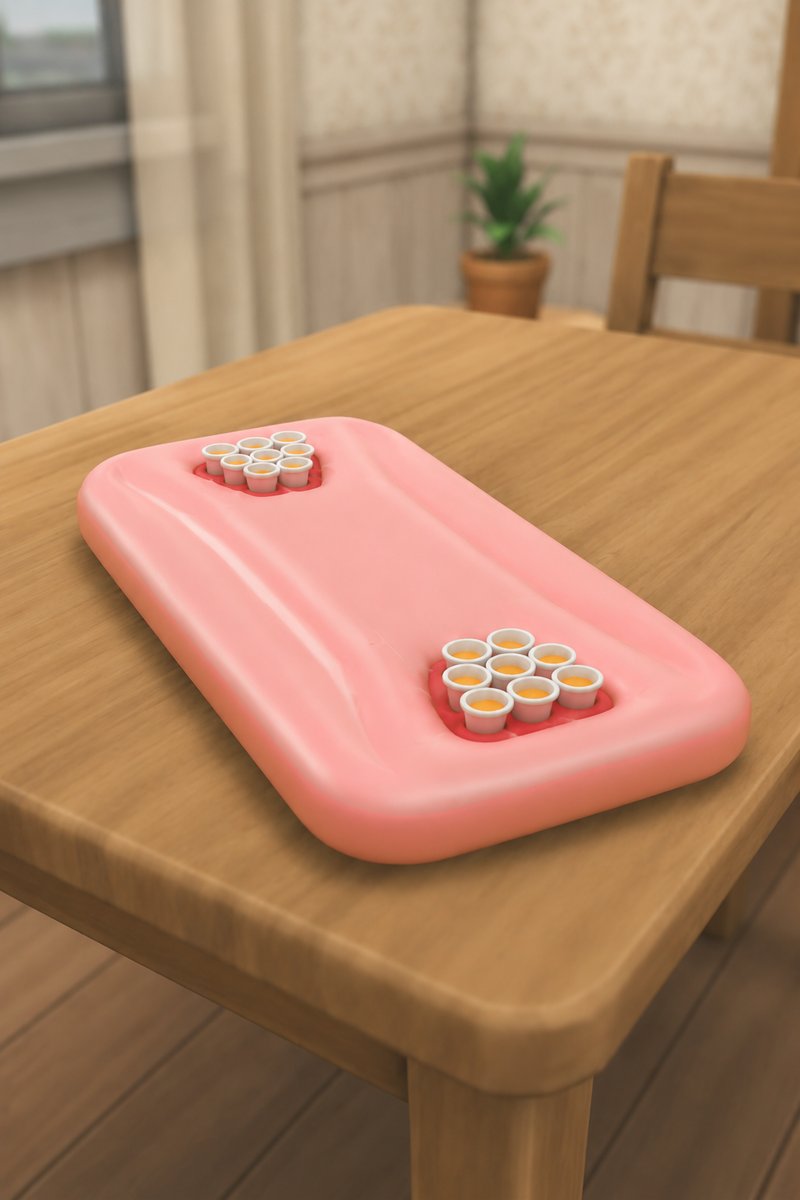 Beer Pong Float