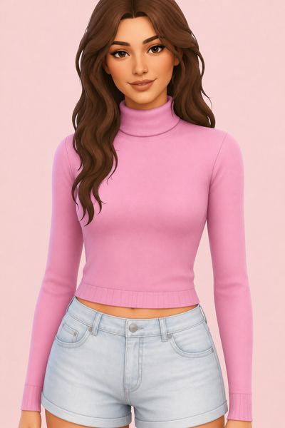 Acc Lover Top 01 custom content (CC) for Sims 4 by daisypixels