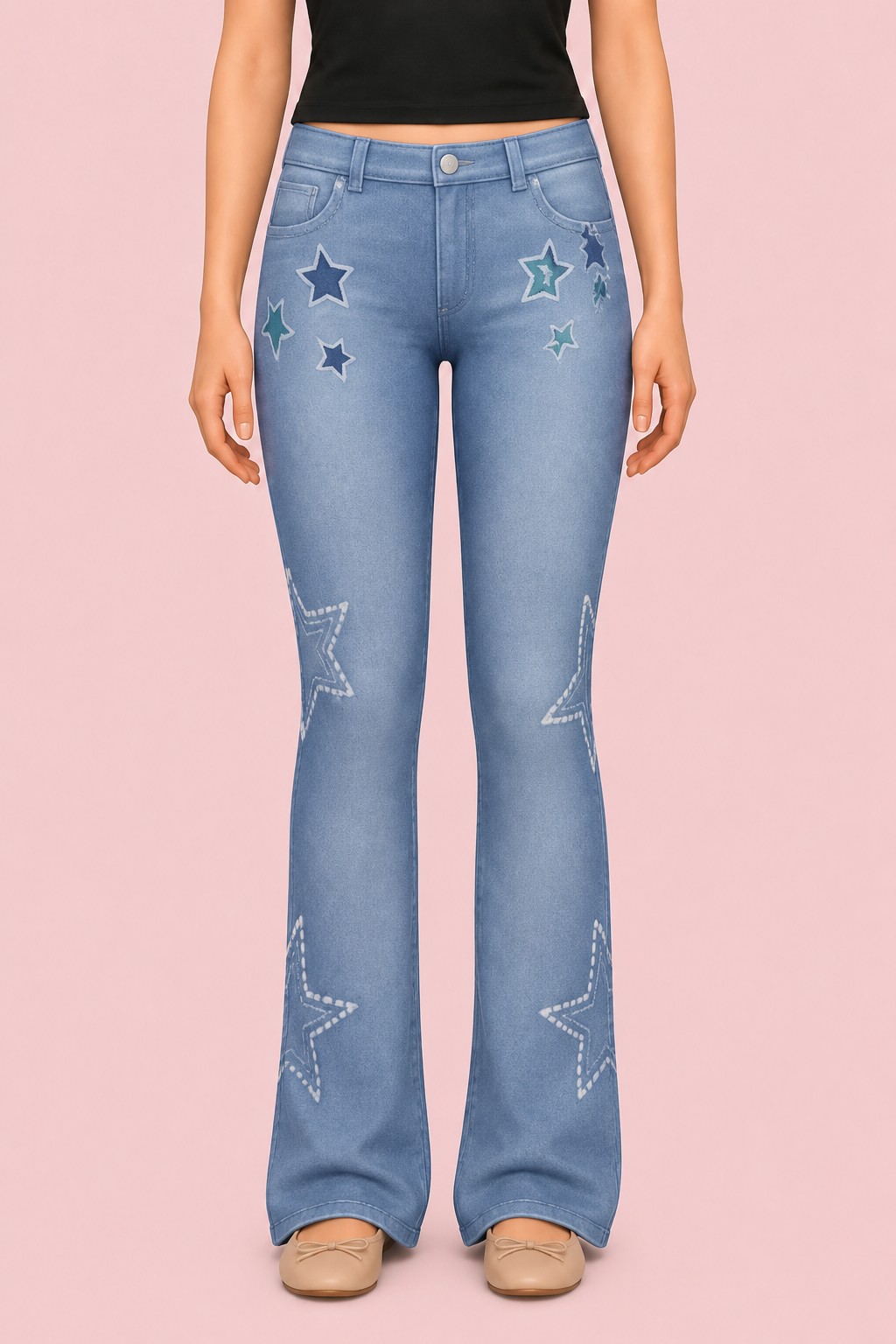 Superstar Jeans custom content (CC) for Sims 4 by trillyke