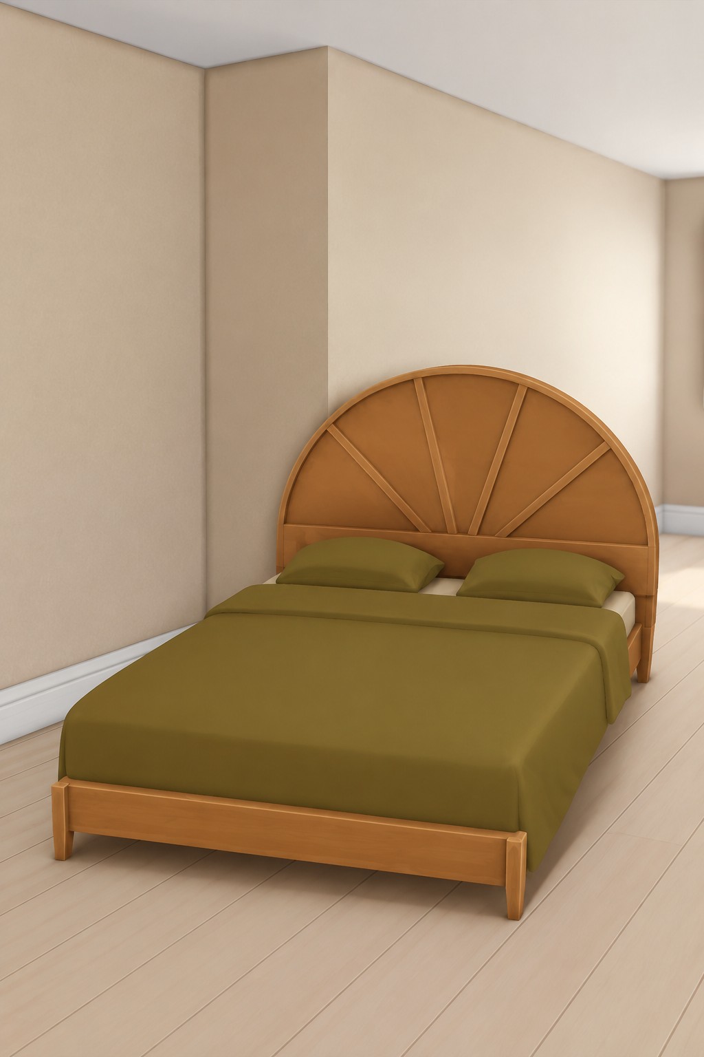 Sarmu DoubleBed custom content (CC) for Sims 4 by NOSTYLEXWOODLAND