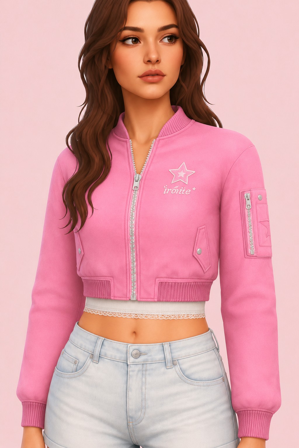 Irony Sweatshirt custom content (CC) for Sims 4 by trillyke