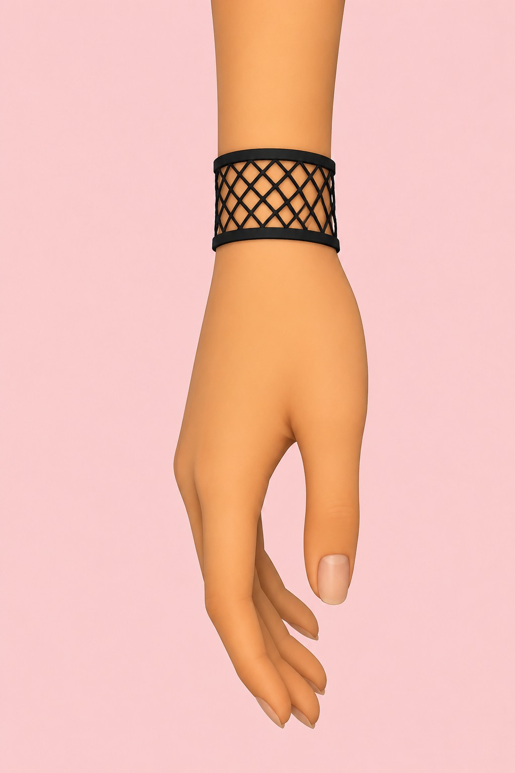 Fishnet Left Bracelet custom content (CC) for Sims 4 by oranos