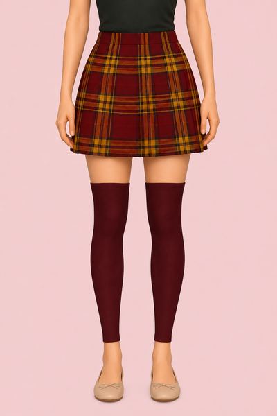 Scarlet Alley Skirt custom content (CC) for Sims 4 by Plumbique