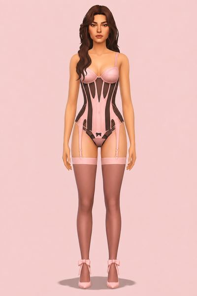 The Midnight Collection custom content (CC) for Sims 4 by sentate