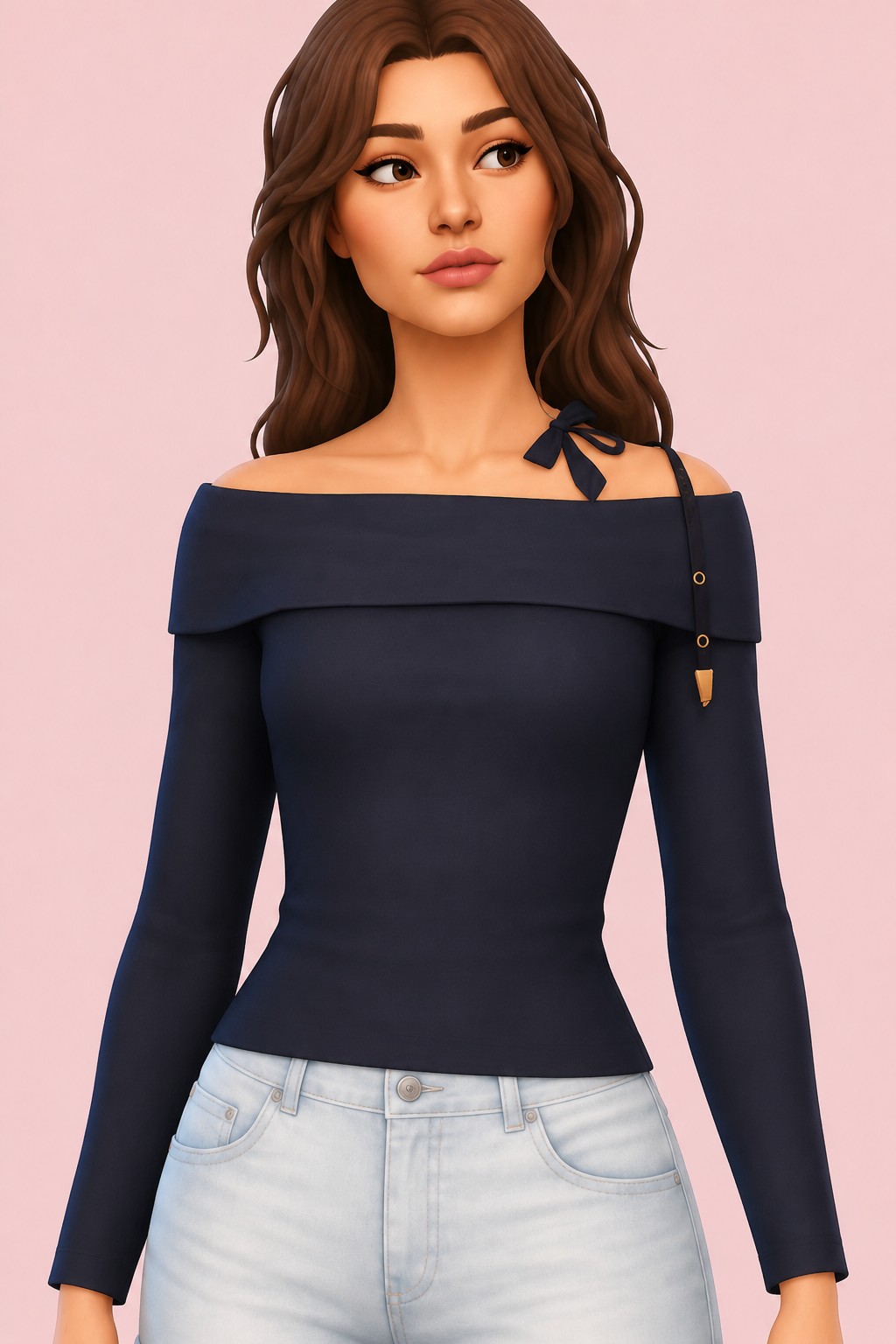 Sasha Top custom content (CC) for Sims 4 by serenitycc