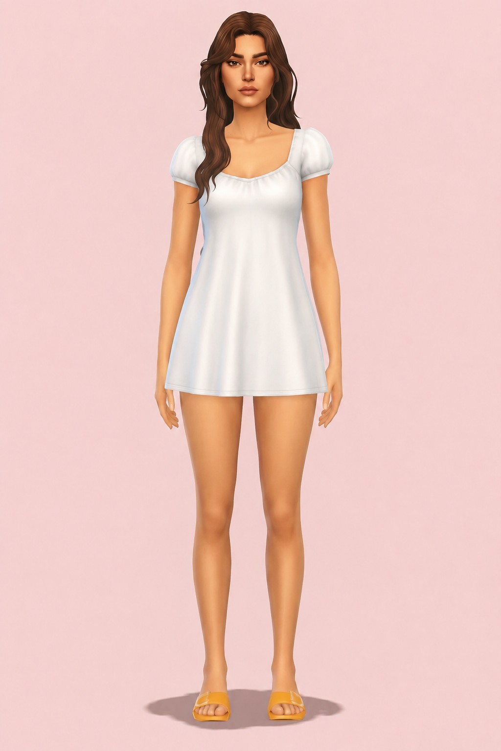 Effy Dress custom content (CC) for Sims 4 by serenitycc
