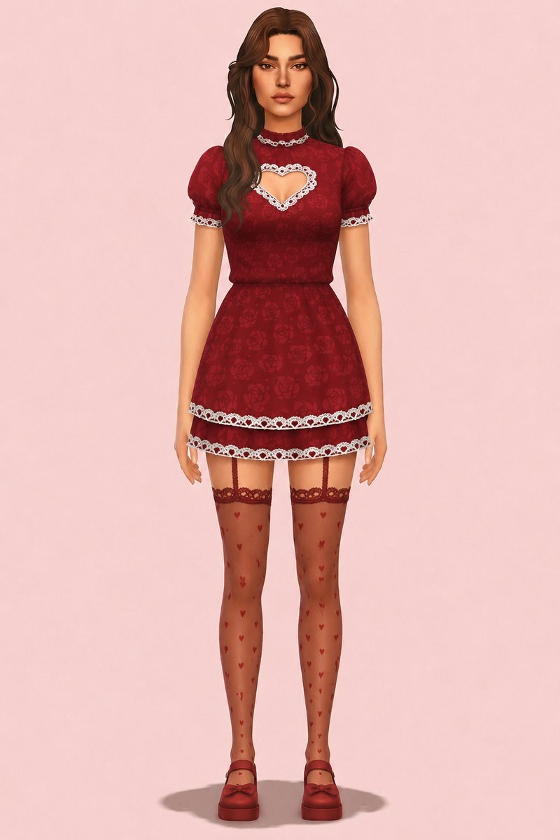 Lovebird Dress & Tights