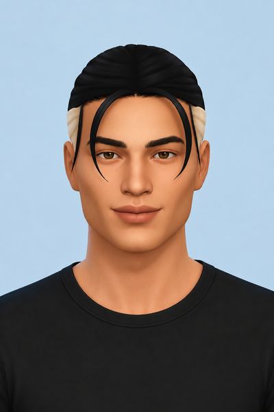 Lee Hair custom content (CC) for Sims 4 by u87289719