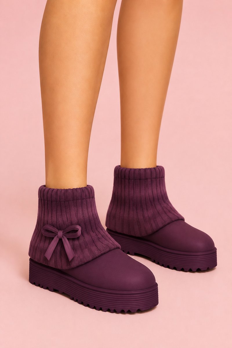Winter Sleep Boots custom content (CC) for Sims 4 by trillyke