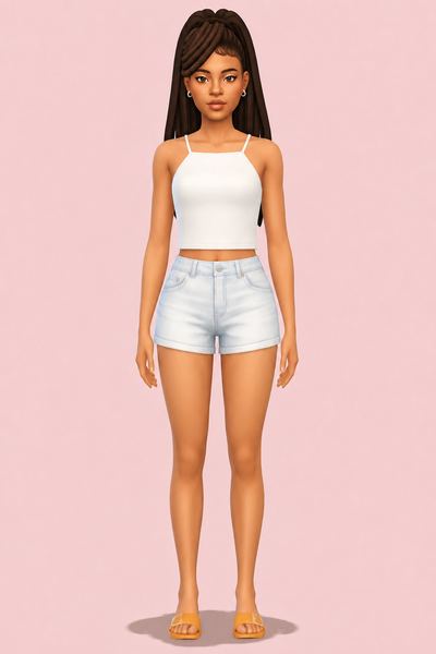 locs collection custom content (CC) for Sims 4 by sheabuttyr