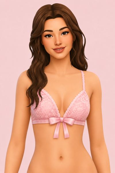 Pamela Bra custom content (CC) for Sims 4 by caiocc