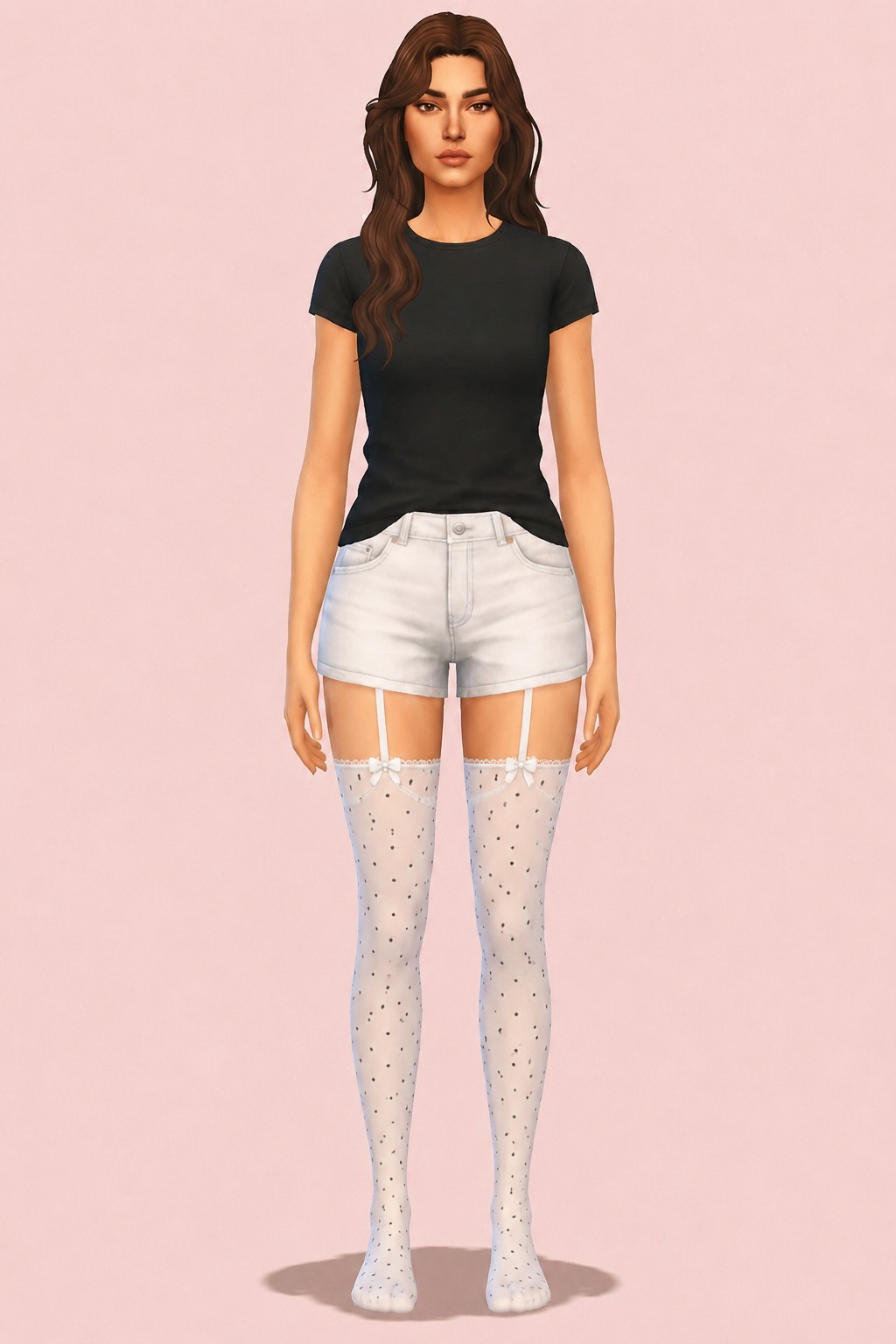 Pamela Socks custom content (CC) for Sims 4 by caiocc