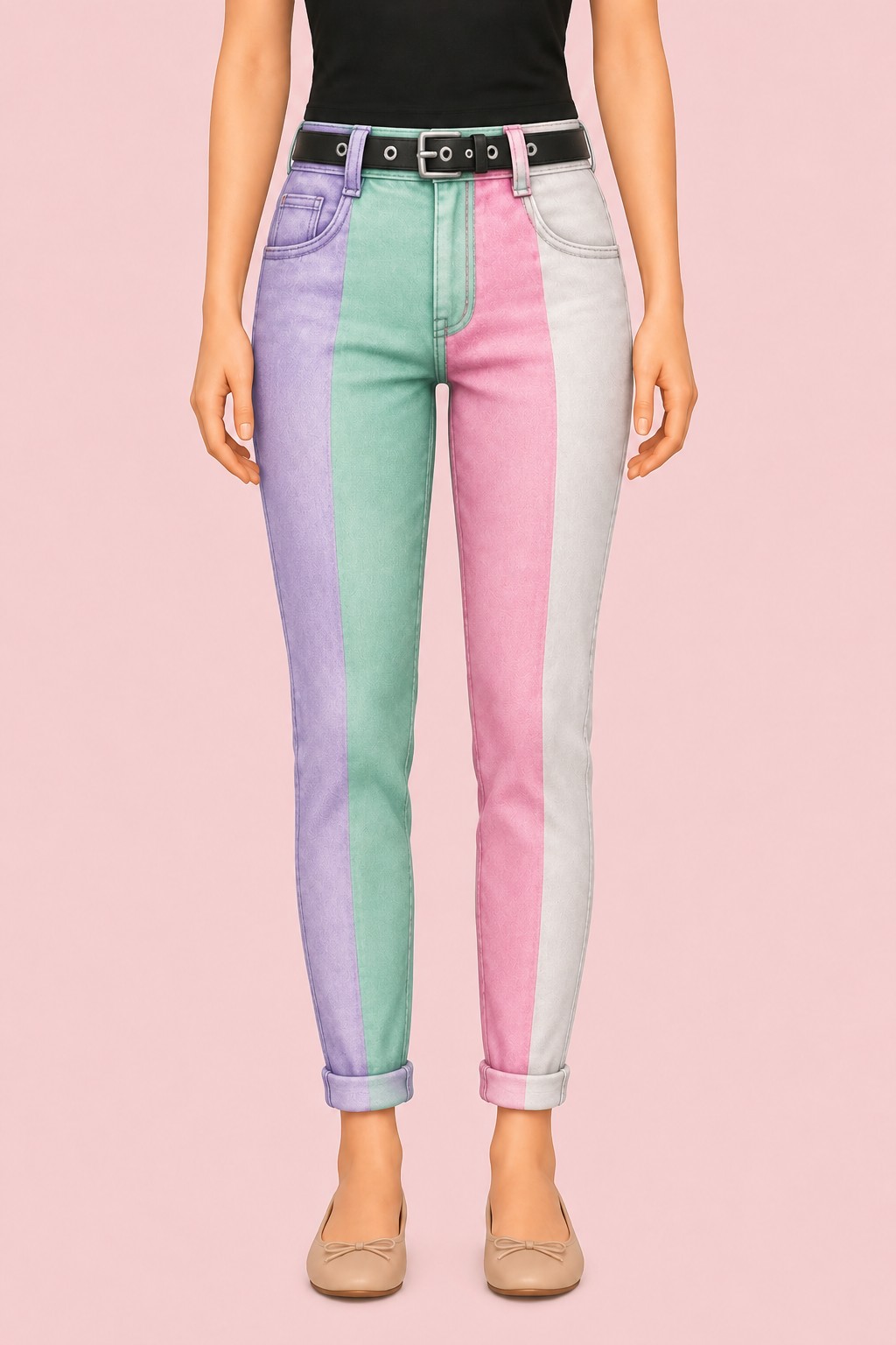 Smarties Jeans custom content (CC) for Sims 4 by saurussims