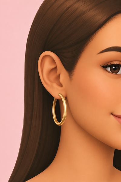 Megan Earrings custom content (CC) for Sims 4 by caiocc