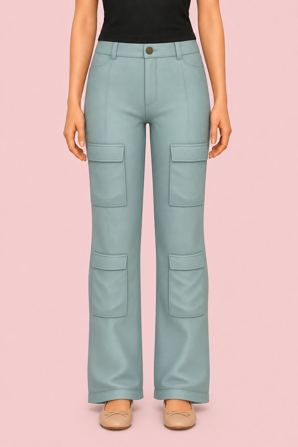 Pantalon cargo custom content (CC) for Sims 4 by serenitycc