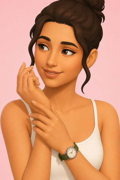 Akira Watch custom content (CC) for Sims 4 by caiocc