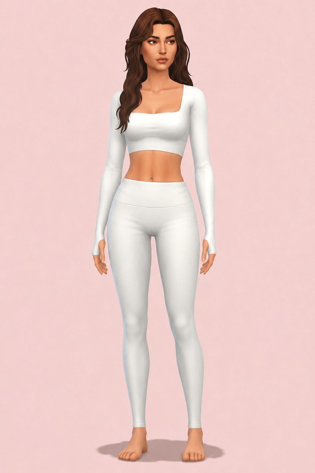 Спортивный комплект custom content (CC) for Sims 4 by caiocc