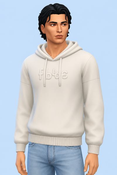 Athletic Sweatshirt custom content (CC) for Sims 4 by caiocc