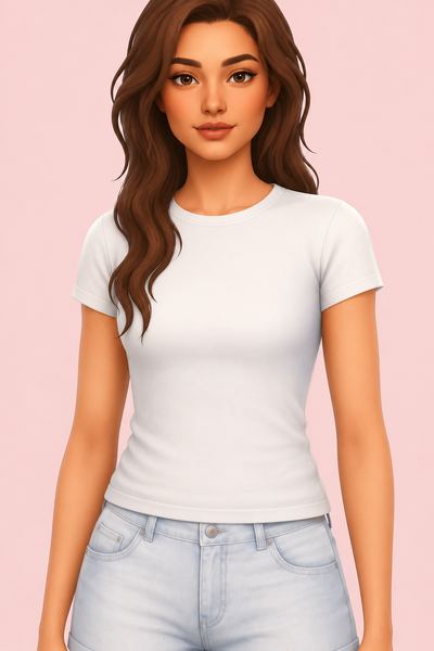 Sport Shirt custom content (CC) for Sims 4 by caiocc