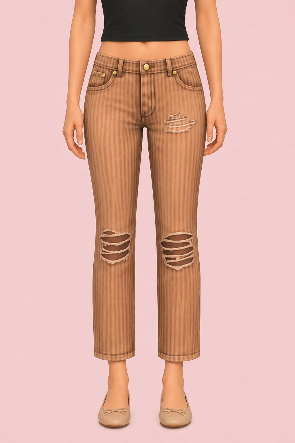 June Pants custom content (CC) for Sims 4 by greenllamas