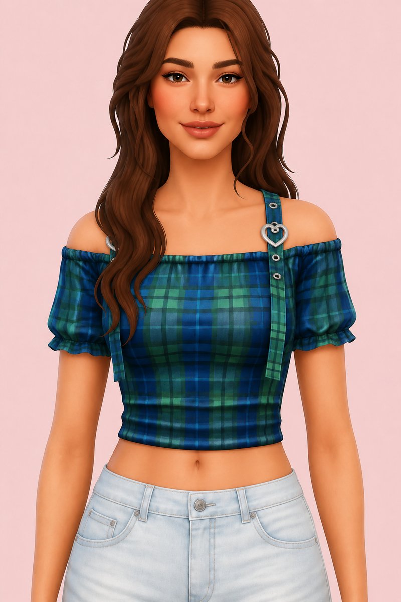 Forevermore Top custom content (CC) for Sims 4 by trillyke